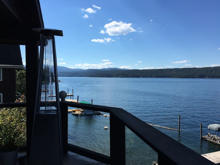 View from top deck