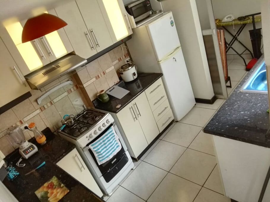 Cocina completa a vuestra disposición.