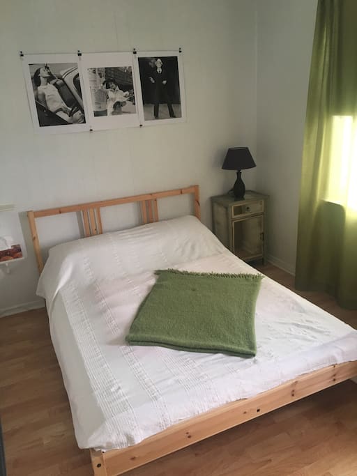Bed room with double bed