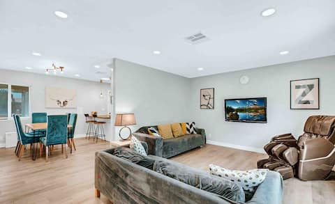 Sleep 14 Kids Friendly 4bd3ba Home + Massage Chair