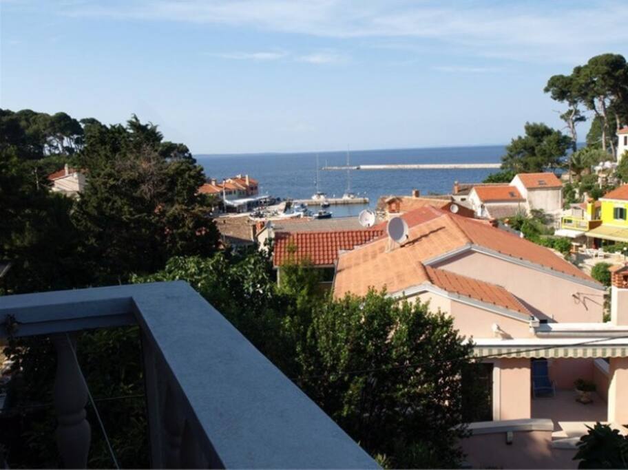 Ausblick von Balkon