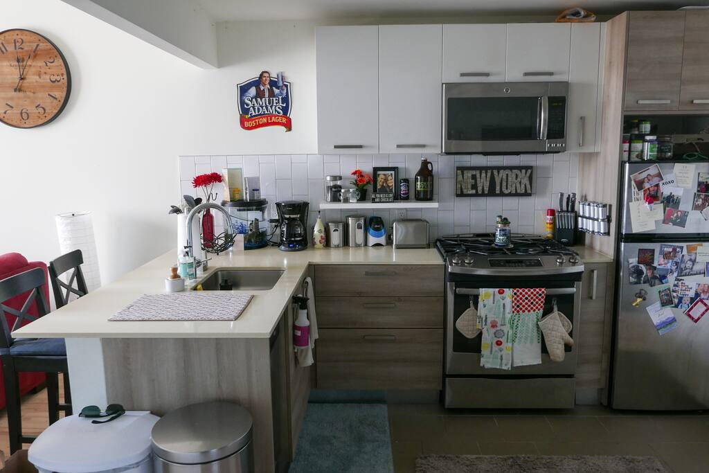 Kitchen w/ Stainless Steel Appliances
