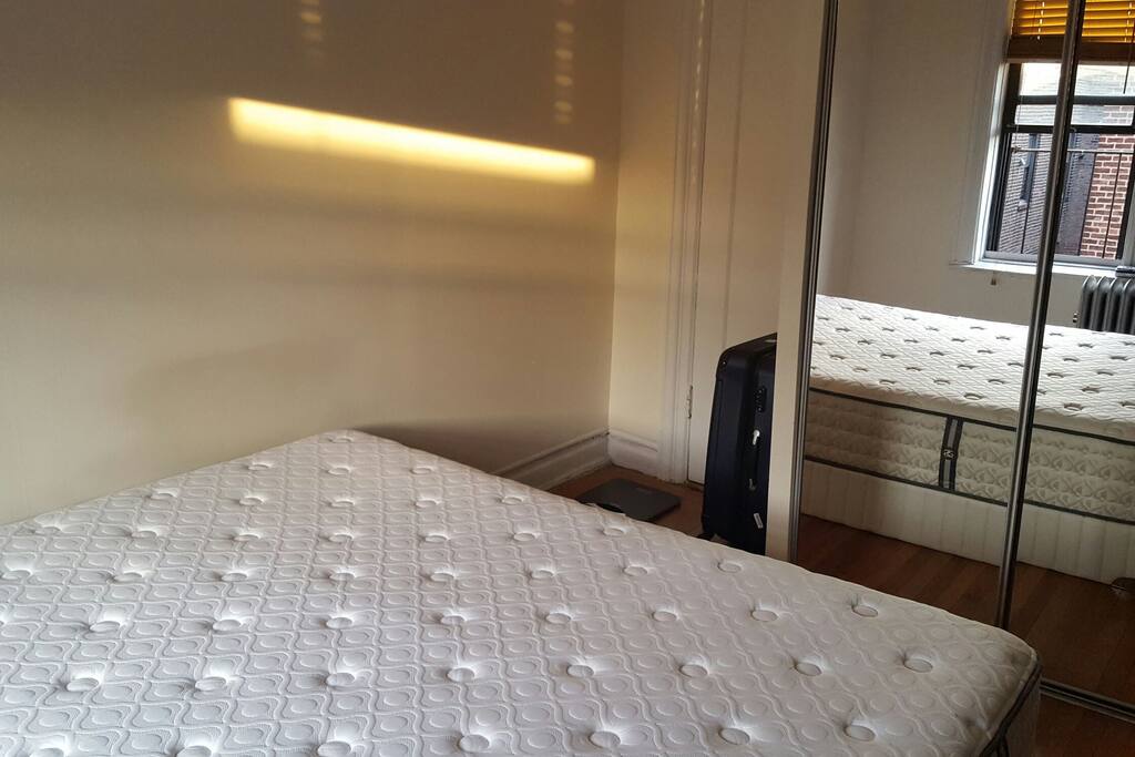 Master bedroom with Queen size bed