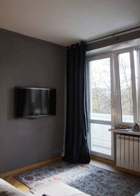 Living Room and Balcony