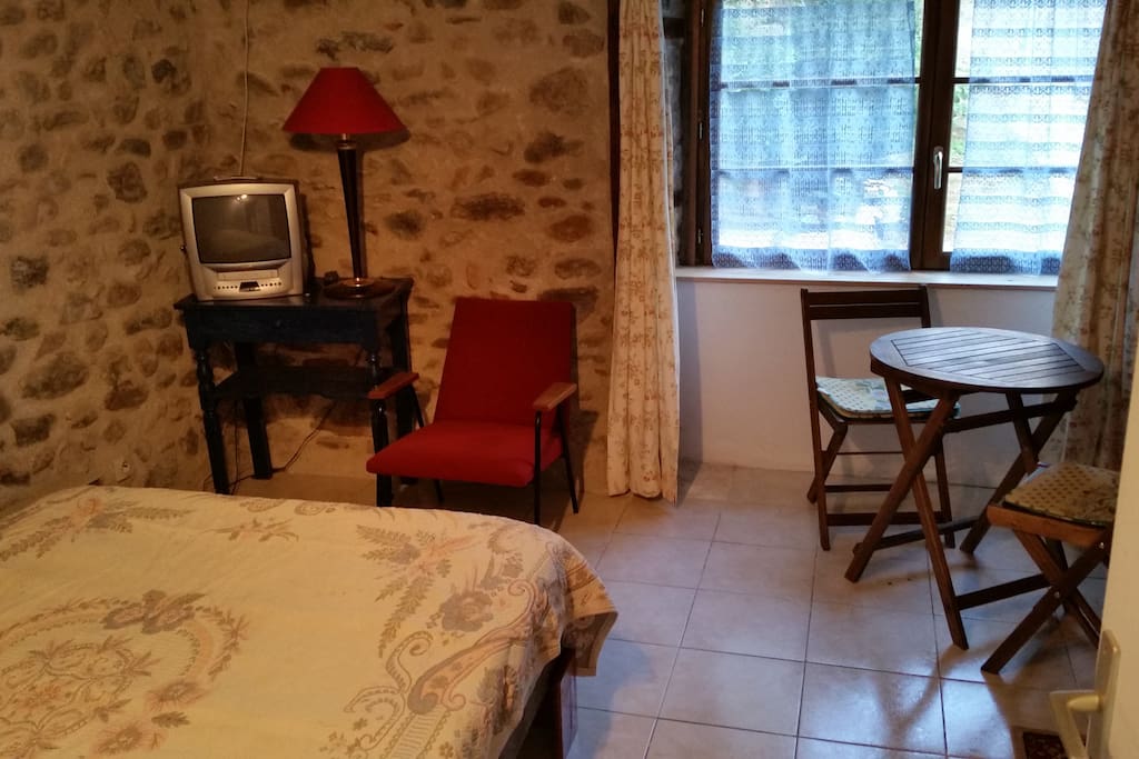 Chambre lit double