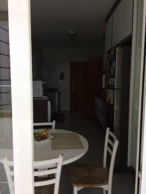 ampla cozinha