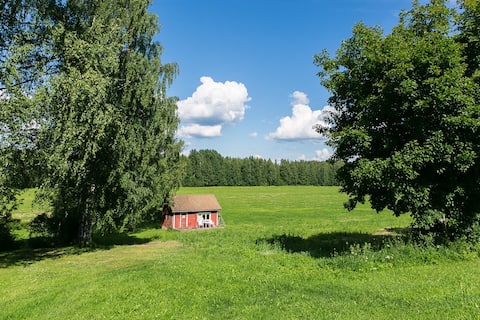 A cottage at a farm