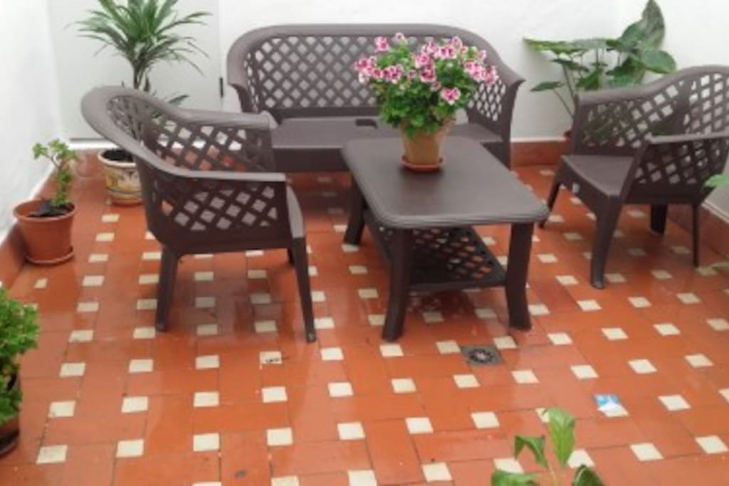 Patio al aire libre