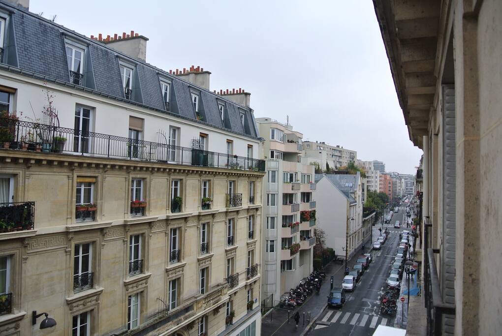 vue sur la Rue Saint Maur