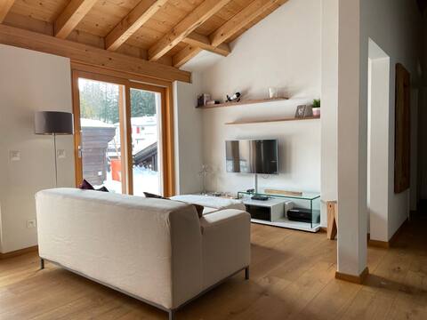 Modern and bright apartment in Davos village