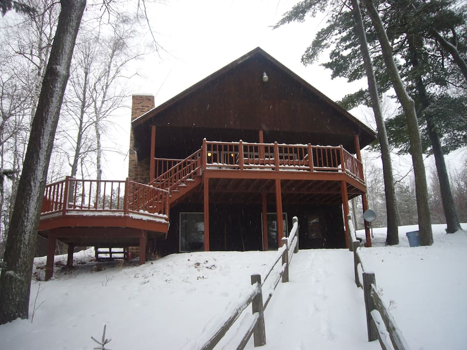 Beautiful A frame on Birch Lake Cabins for Rent in Hackensack, Minnesota, United States