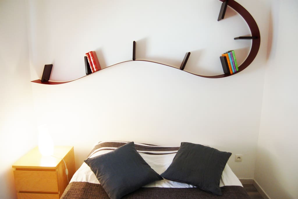 Lit 2 places dans chambre séparée