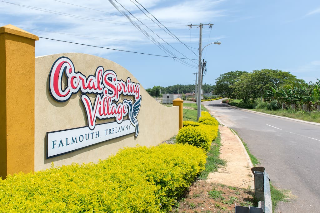 Entrance to Our Place Inn Trelawny