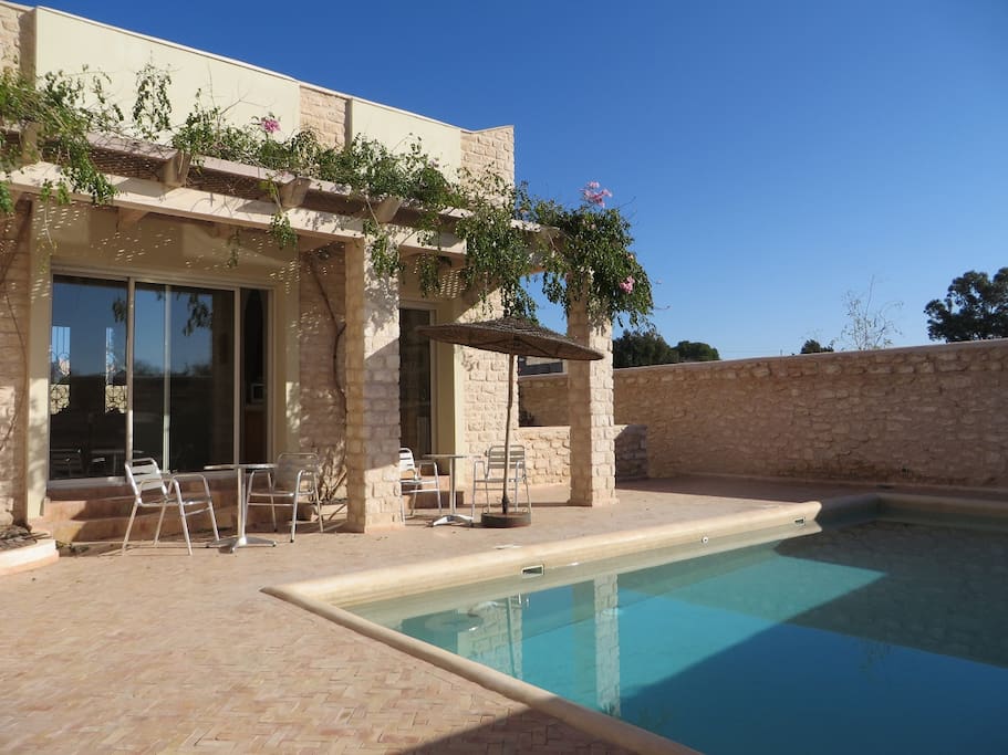 Terrasse piscine