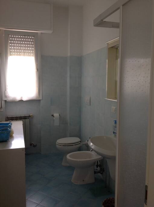 Bagno con doccia