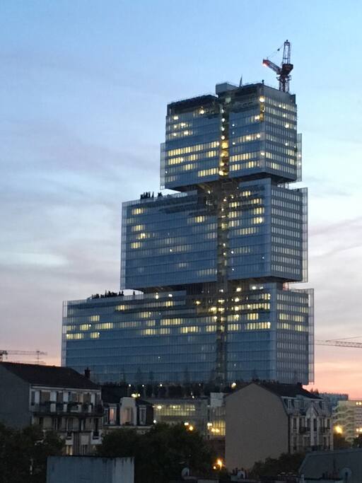 Vue depuis la chambre
