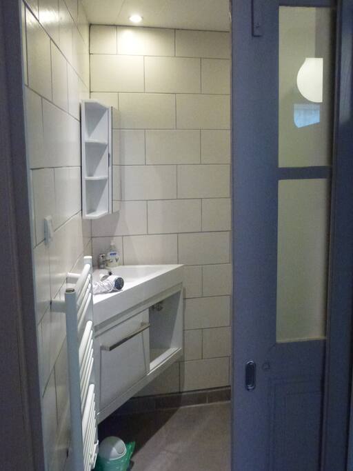 le coin douche, wc
