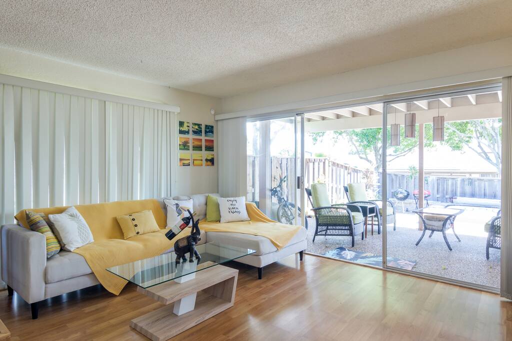 The living room