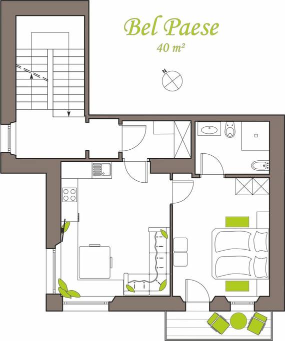 planimetry "BEL PAESE"