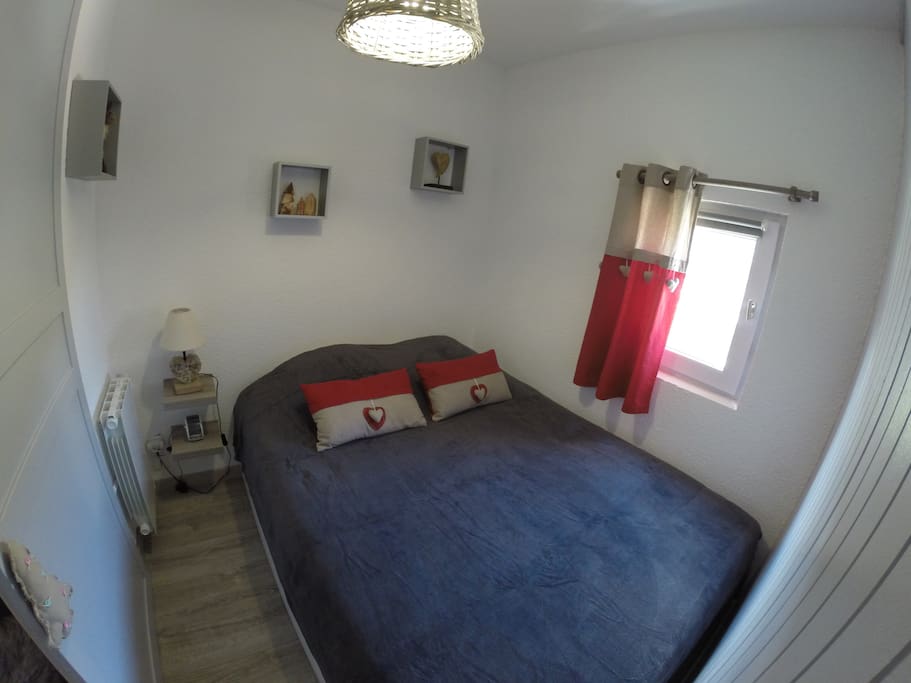 Chambre séparée
avec lit coffre