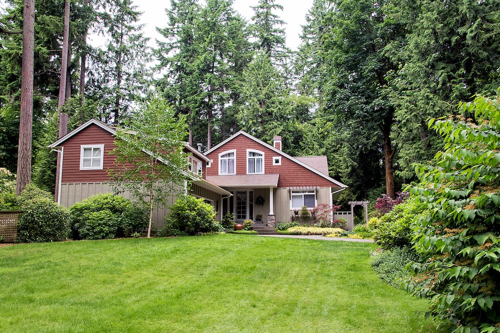 House from side yard