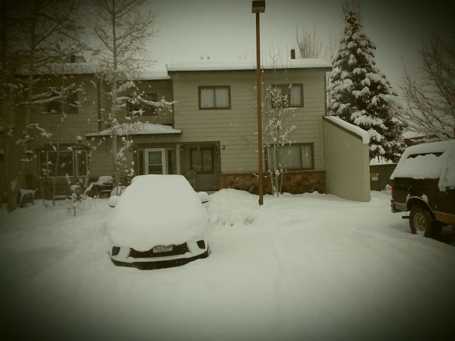 Dec 12 my car,fresh snow