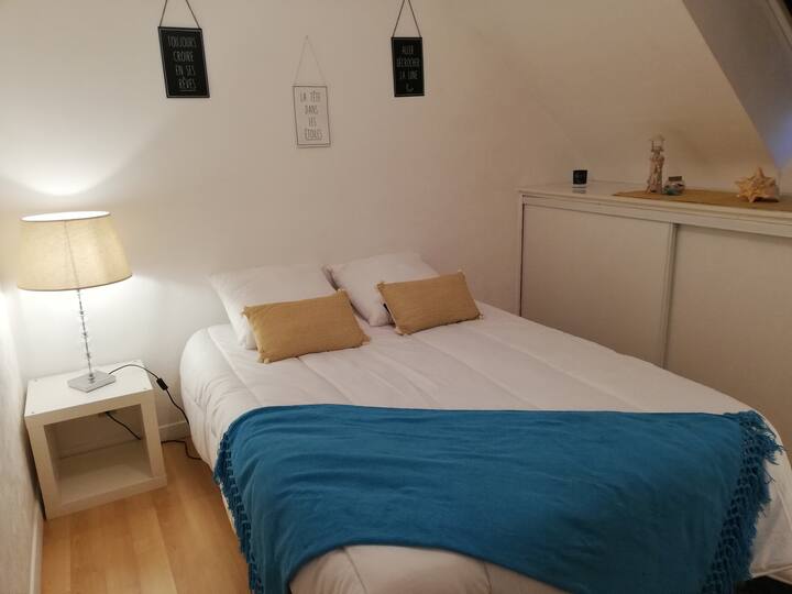 Chambre SDB privée tout confort Nantes proche gare