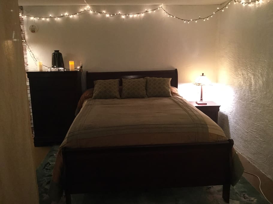 Queen-size bed