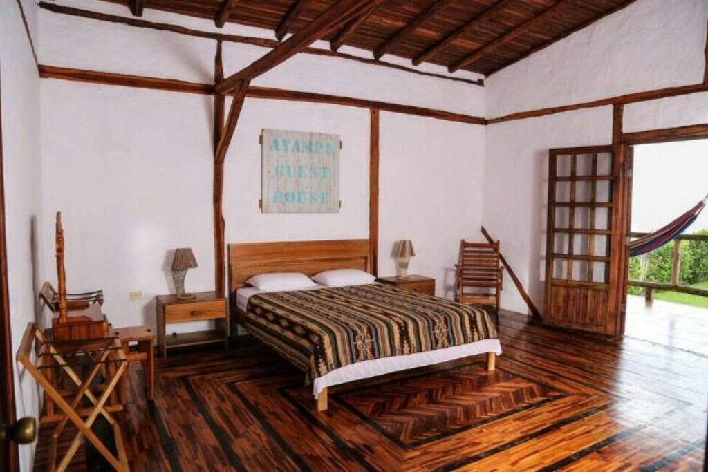 Ayampe Guest House Master Suit With Balcony