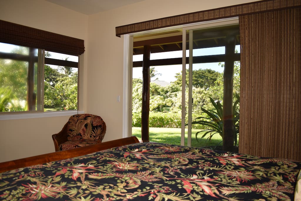 View from master bed