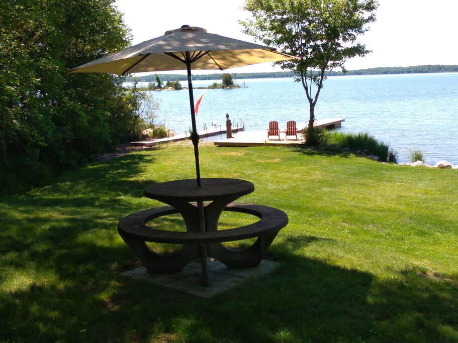 View to the lake