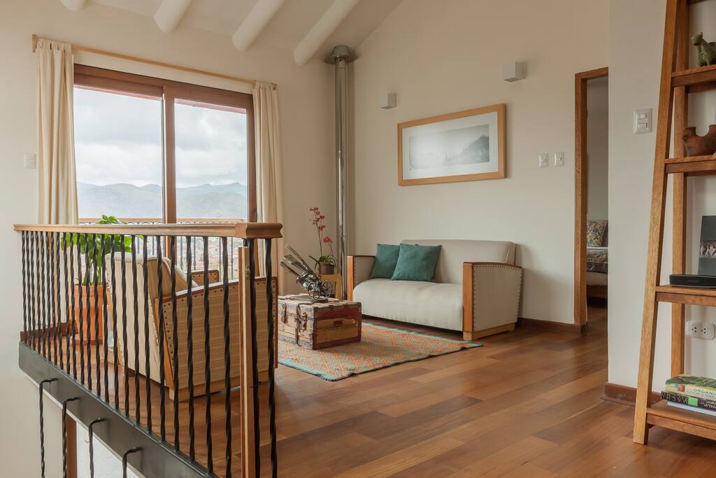 Second floor living room