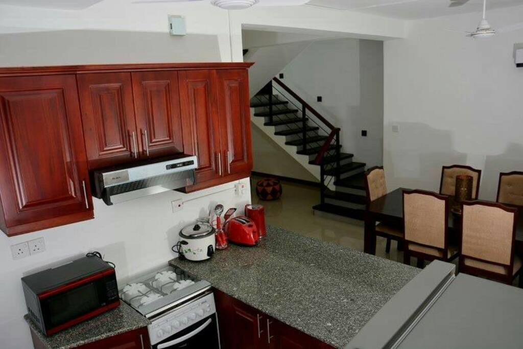 fully equipped pantry