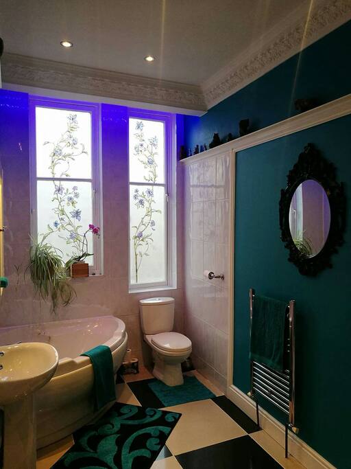 Stunning stain glass windows