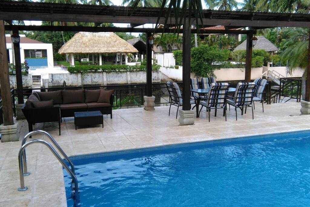 Pool and outdoor area