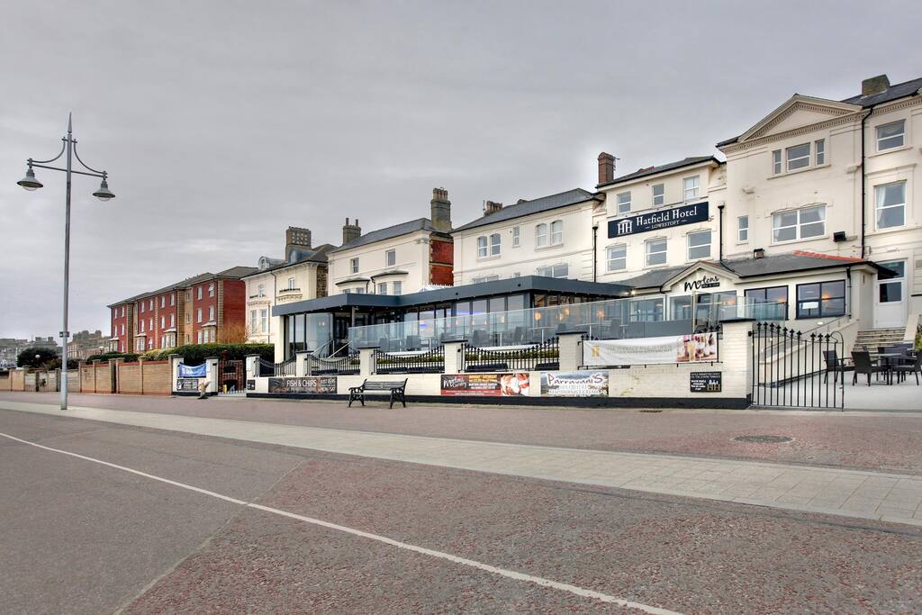 Hotel Front Overlooking the Sea