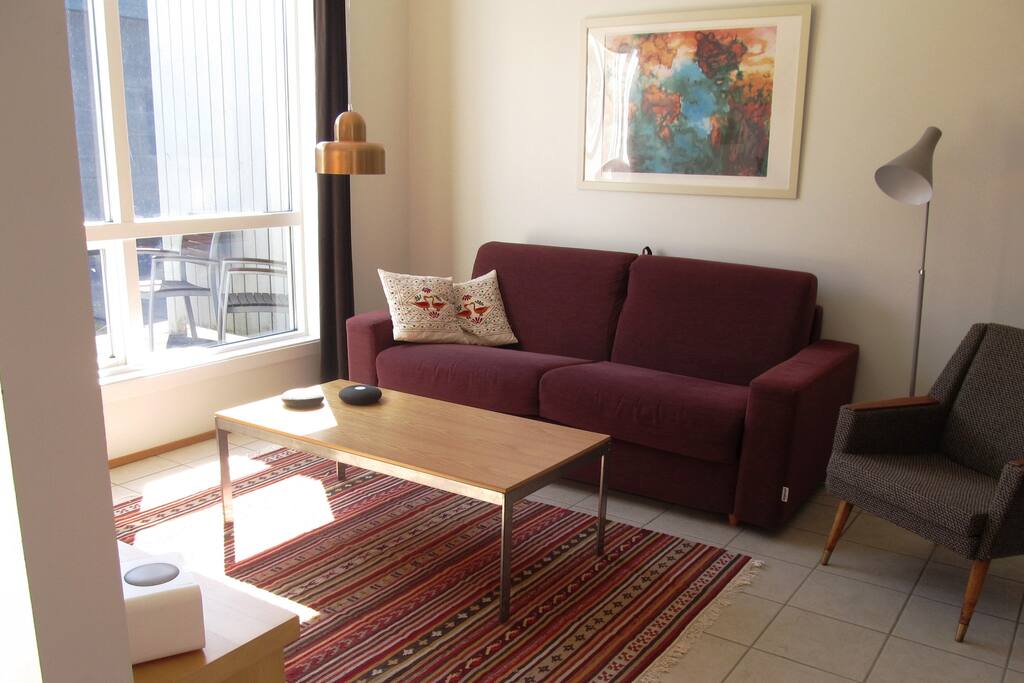 The living room
