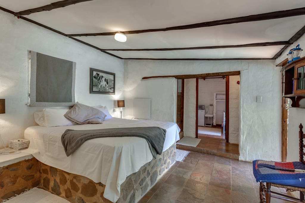 Main bedroom in cottage