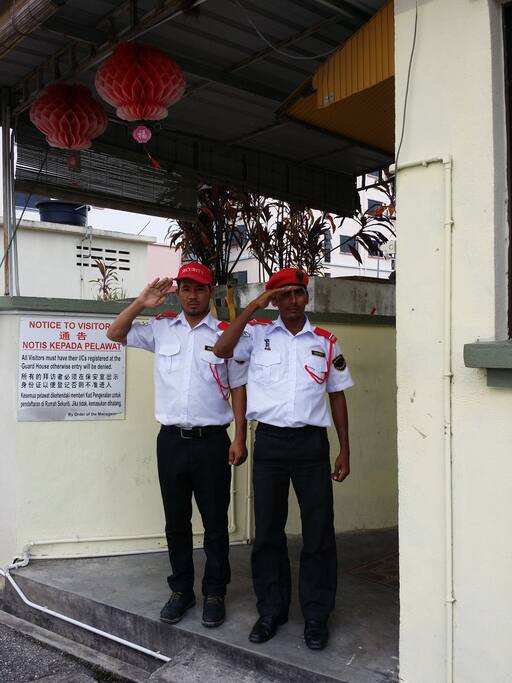 Highly trained 24 Hours Security guards