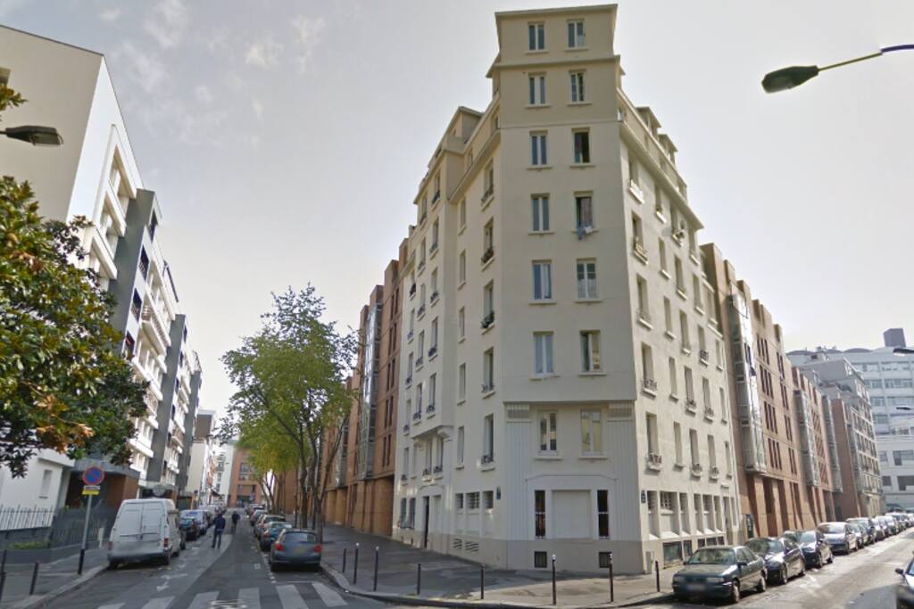 Vue extérieur du bâtiment