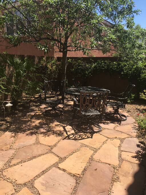 Flagstone patio
