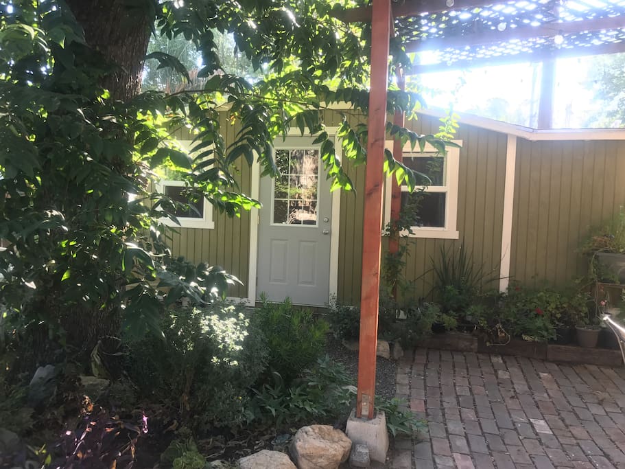 Entrance to Tiny house