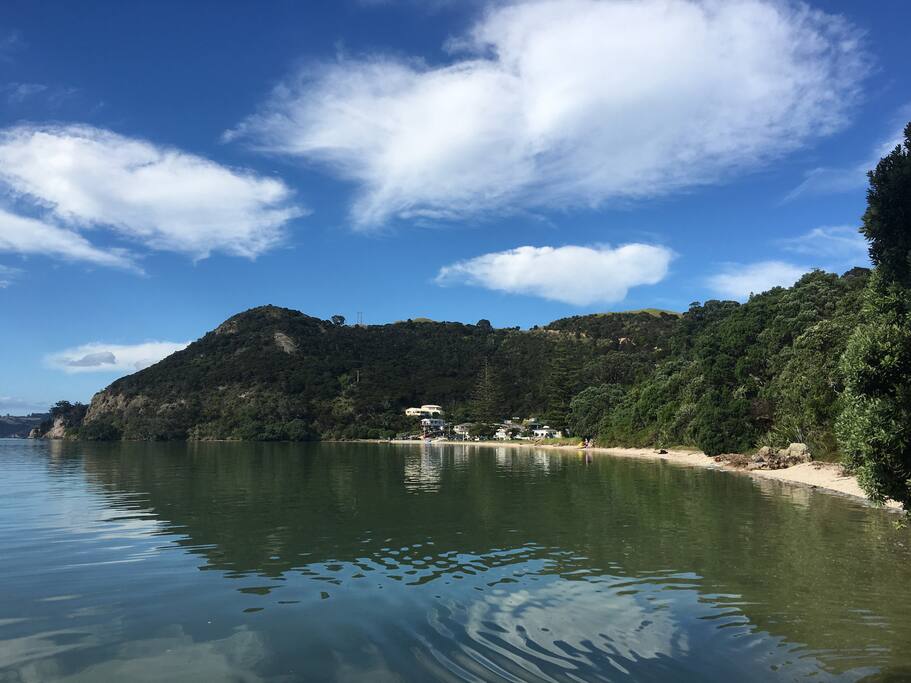 View looking back to the Bay