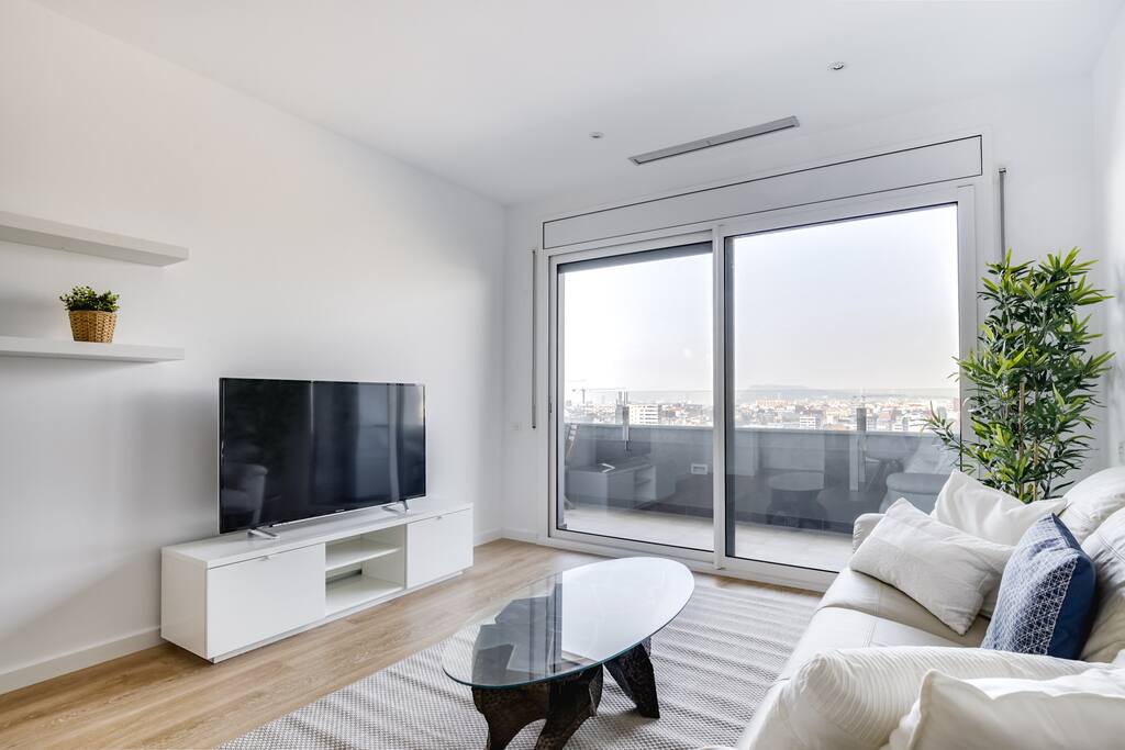 Bright living room
