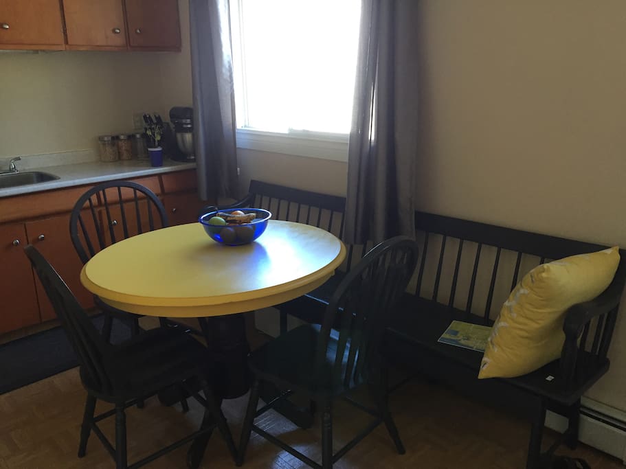Eat in kitchen.