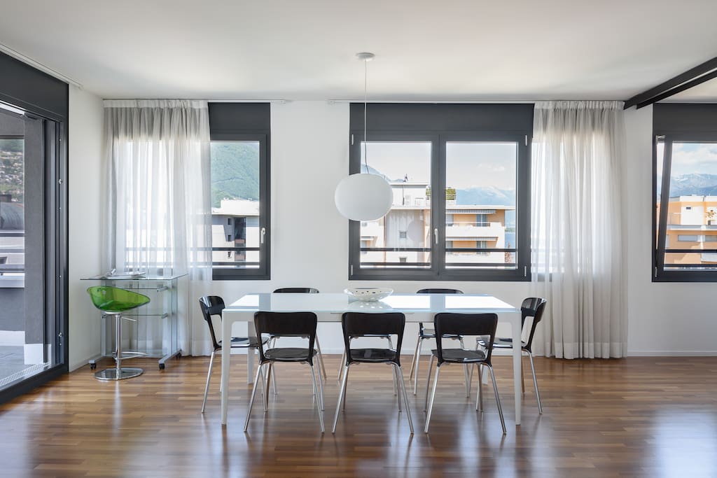 Soggiorno e sala pranzo