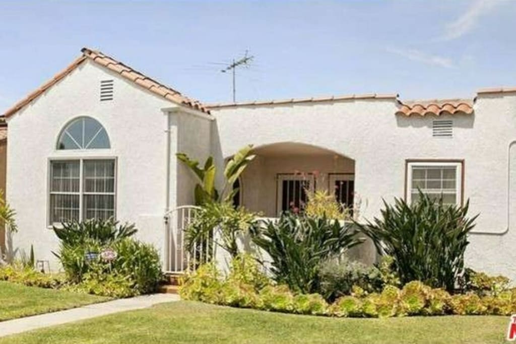 Front of the house , entry