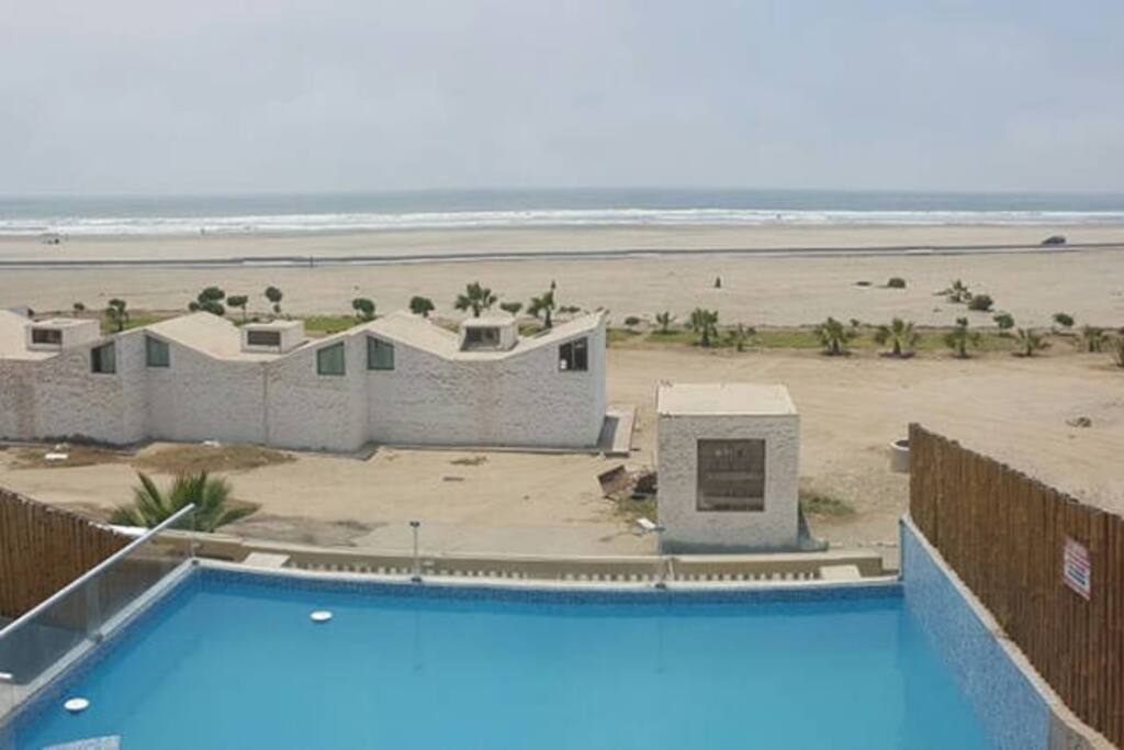 Vista al Mar desde los Bungalows