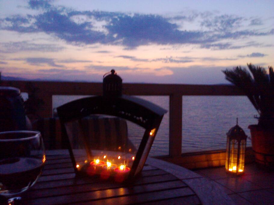 balcony sea view