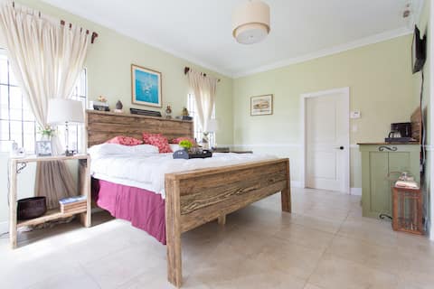 Rustic charm private suites